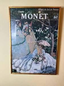 lot 72 image: Claude Monet Women in the Garden Custom Print 20.5 W  x 28.5 H
