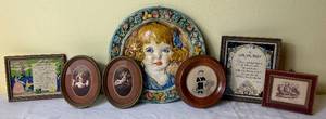 lot 70 image: Collection of Vintage Wall Hangings - 5 pieces
