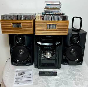 lot 120 image: Sharp Mini Component Audio System plus CD Collection