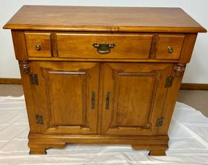 lot 121 image: Tell City Young Republic Group Hard Rock Maple ConsoleBuffet
