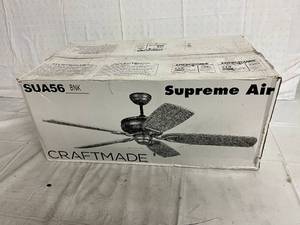 lot 32 image: CraftMade Supreme Air 56 Ceiling Fan