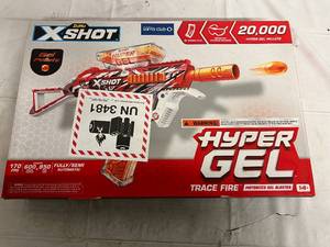 lot 33 image: X-Shot Hyper Gel Trace Fire Gel Blaster