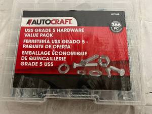 lot 36 image: 366pc Autocraft USS Grade 5 Hardware Pack