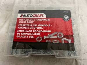 lot 37 image: 366pc Autocraft USS Grade 5 Hardware Pack