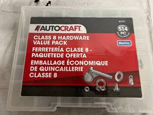 lot 38 image: 514pc METRIC Autocraft Class 8 Hardware Pack