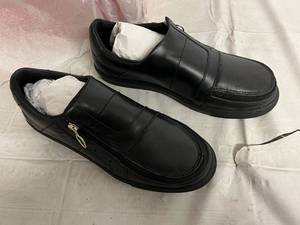lot 41 image: Billy Footwers Black Leather Laceless Oxford - Mens 11