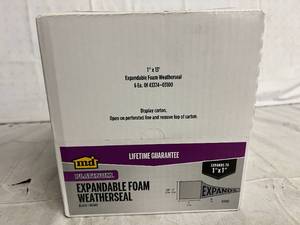 lot 93 image: 6 Rolls of M&D Expandable Foam Weatherseal - 1 x 13ft
