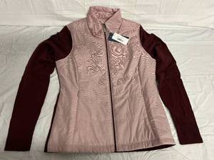 lot 180 image: Ladies LS Stripe Cora Quilted Sweater Jacket - Medium