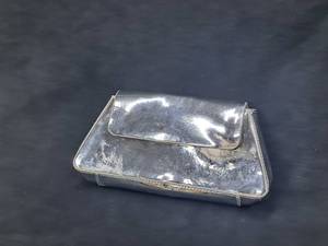 lot 141 image: Zara Grupo Inditex Womens Clutch Reflective Finish