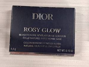 lot 162 image: Dior Rosy Glow 0.15-oz Rosewood #012 Color Reviving Blush Powder
