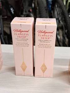 lot 166 image: Lot of (2) Charlotte Tilbury Hollywood Flawless Filter 1.0-fl.oz.