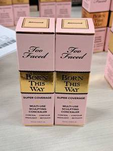 lot 173 image: Lot of (2) Too Faced Born This Way 0.45-fl.oz. Almond Multiuse Sculpting Concealer