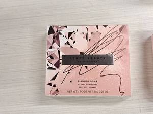 lot 187 image: Fenty Beauty by Rihanna Diamond Bomb 0.28-oz How Many Carats All-Over Diamond Veil