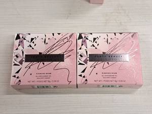 lot 189 image: Lot of (2) Fenty Beauty by Rihanna Diamond Bomb 0.28-oz Rose Rave All-Over Diamond Veil