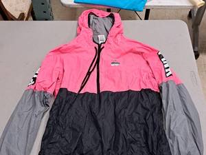 lot 202 image: Victorias Secret Pink Size Medium-Large Womens Half-Zip Jacket (New )