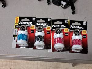 lot 281 image: Lot of (4) Master Lock Locks  Level 4 (New )
