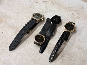 lot 259 image: Lot of (4) Various Wrist Watches