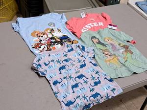 lot 313 image: Lot of (4) Baby Clothes 5T - T-Shirts