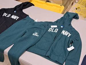 lot 337 image: Size Small Boys Clothing - (2) Full-Zip Hoodies and (1) Sweat Pant