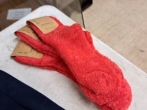 lot 349 image: Lot of (3) Chirpy Socks Size 10-13 Womens Cozy Socks