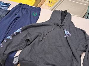 lot 374 image: Size X-Small Clothing - Sweat Pant, Rolling Stones Pullover Hoodie
