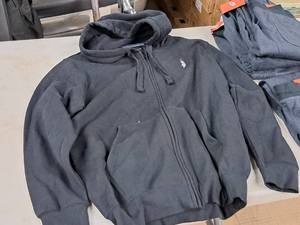 lot 407 image: Polo Size Large Full Zip Hoodie