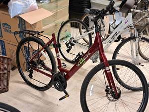 lot 449 image: Trek 24 Womens Trail Bike 22 Red Frame