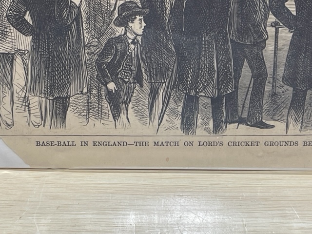 lot 89 image: 1874 Harpers Magazine Engraving