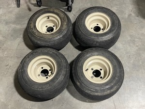 lot 3 image: Golf Cart Utility Trailer Tires