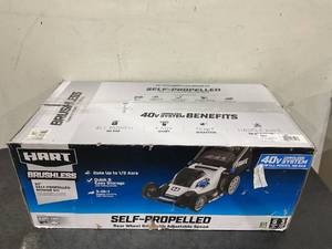 lot 16 image: HART 40-Volt 20 Cordless Brushless Self-Propelled Mower Kit