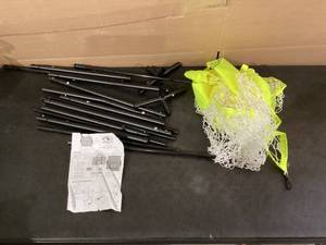lot 466 image: Athletic Works Hit Pitch Training Net for Baseball Softball Protective Screens