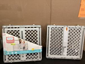 lot 251 image: 2 Toddleroo by North States 27-41 Stairway Secure Baby Safety Gate