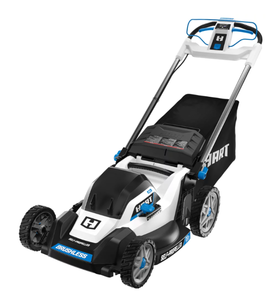 lot 8 image: HART 40-Volt 20 Self-Propelled Battery-Powered DUAL BLADE Brushless Mower Kit