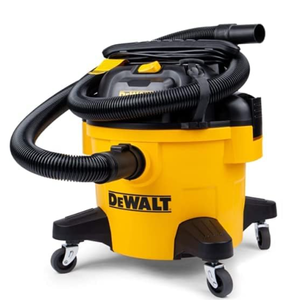 lot 15 image: DEWALT DXV06P 4 Peak HP Shop Vacuums, 6 gallon Poly WetDry Vac