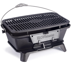 lot 20 image: IronMaster Hibachi Grill Outdoor - Small Portable Charcoal Grill