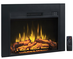 lot 25 image: Efiretric Adam Electric Fireplace Insert with Front Trim Kit