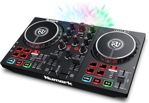 lot 98 image: Numark Party Mix II - DJ Controller with Party Lights, DJ Set with 2 Decks