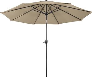 lot 112 image: Pure Gardenn Outdoor Patio Umbrella with Auto-Tilt
