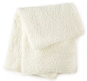 lot 113 image: LOT OF 2 Queen Size Members Mark Luxury Premier Collection Soft Textured Throw