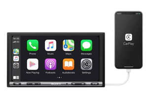 lot 154 image: Sony XAV-AX150 - Apple CarPlayAndroid Auto Digital Receiver