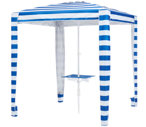 lot 156 image: Mainstays Square Cabana with Table and Sand Anchor Beach Umbrella