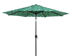 lot 157 image: Mainstays Round Market Umbrella Palm