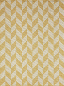 lot 171 image: Nicole Miller New York Patio Country Calla Contemporary Herringbone IndoorOutdoor Area Rug