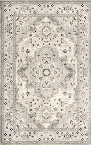 lot 176 image: Superior Designer Nysa Area Rug, Soft Durable, Vintage, Compatible, Hardwood Floors, Living Room