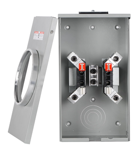 lot 204 image: 200 Amp Single Phase, 3 Wire, 4 Jaw, 600 Volt Maximum 10,000 AIR Socket