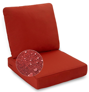 lot 206 image: Outdoor Chair Cushion Set, Thickened Patio Furniture Cushions, Waterproof & Fade Resistant
