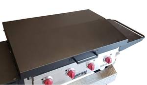lot 209 image: Backyard Life Gear Hinged Cover Lid for Camp Chef Flat Top Griddle