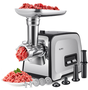 lot 213 image: Meat Grinder, Sausage Stuffer, 2800W Max Electric Meat Mincer with Stainless Steel Blades