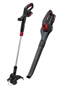 lot 233 image: 2PCS Hyper Tough 20V Max Cordless Combo Kit, 10 String Trimmer & 130Mph Sweeper
