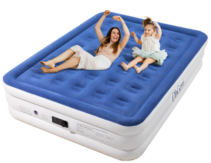 lot 460 image: Queen Size Air Mattress Queen with Built in Pump,Elevated Quick InflationDeflation Inflatable Bed